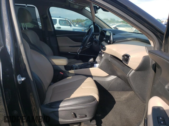 2019 Hyundai Santa Fe Limited with VIN 5NMS53AA9KH118084, listed as a Copart auction lot 55463582 with 65,418 mi miles. Bid and sale history available at carsss.com. Image 5.