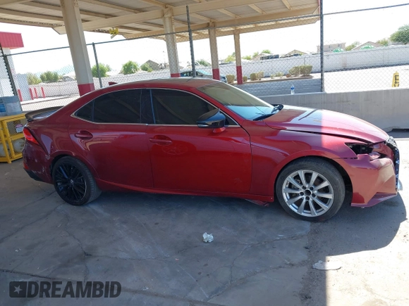 2015 Lexus IS 250 with VIN JTHBF1D2XF5044400, listed as a IAAI auction lot 42594810 with 103,068 mi miles and . Bid and sale history available at DreamBid. Image 13.