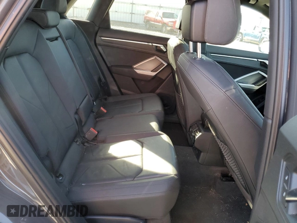 2019 Audi Q3 Premium Plus with VIN WA1BECF37K1082412, listed as a Copart auction lot 77412624 with 33,398 mi miles and Salvage Title. Bid and sale history available at carsss.com. Image 10.