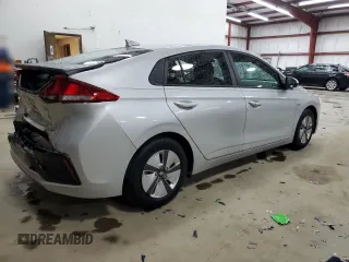 2019 Hyundai Ioniq Blue with VIN KMHC65LC3KU109770, listed as a Copart auction lot 51158015 with 46,006 mi miles and Salvage Title. Bid and sale history available at DreamBid. Image 3.