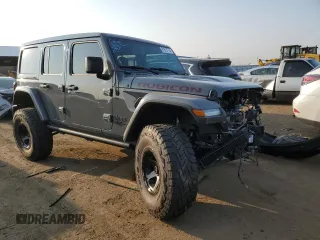 2020 Jeep Wrangler Unlimited Willys with VIN 1C4HJXDN4NW122752, listed as a Copart auction lot 61615714 with 23,934 mi miles and Clean Title. Bid and sale history available at DreamBid. Image 4.