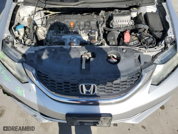 2014 Honda Civic Sedan LX with VIN 19XFB2F52EE037732, listed as a Copart auction lot 84240904 with 106,601 mi miles and Clean Title. Bid and sale history available at carsss.com. Image 11.