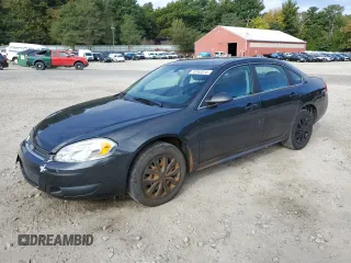 2015 Chevrolet Impala Limited Police Police with VIN 2G1WD5E38F1139040, listed as a Copart auction lot 73743314 with 106,146 mi miles and Salvage Title. Bid and sale history available at carsss.com. Image 1.