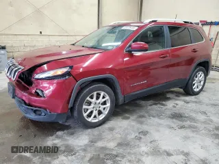 2017 Jeep Cherokee Latitude z VIN 1C4PJLCB4HD233216, wystawiony jako Copart lot #58076455 z przebiegiem 91 241 mil mil oraz Szkoda całkowita • Salvage title. Historia ofert i sprzedaży dostępna na DreamBid. Obrazek 1.