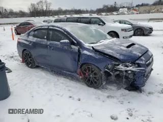 2020 Subaru WRX Premium with VIN JF1VA1B63L9821917, listed as a Copart auction lot 46320105 with 62,568 mi miles and Salvage Title. Bid and sale history available at carsss.com. Image 4.