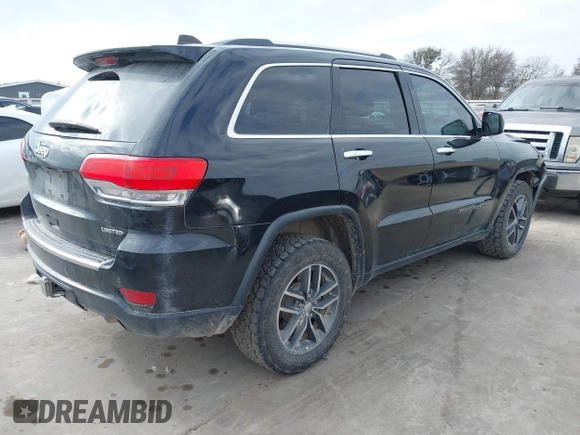 2017 Jeep Grand Cherokee Limited with VIN 1C4RJEBG9HC903298, listed as a IAAI auction lot 41575116 with 132,393 mi miles. Bid and sale history available at carsss.com. Image 4.