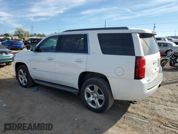 2015 Chevrolet Tahoe with VIN 0K0735576064, listed as a Copart auction lot 81715694 with 124,284 mi miles and Clean title. Bid and sale history available at DreamBid. Image 2.