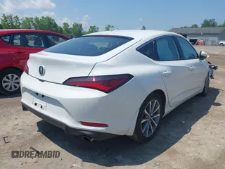 2024 Acura Integra with VIN 19UDE4H24RA003282, listed as a IAAI auction lot 42668580 with 15,816 mi miles and . Bid and sale history available at DreamBid. Image 4.