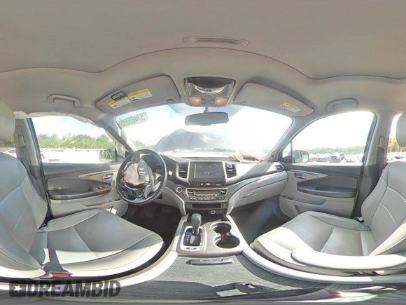 2018 Honda Pilot EX-L with VIN 5FNYF6H50JB038920, listed as a Copart auction lot 57465555 with 126,354 mi miles and Salvage title. Bid and sale history available at DreamBid. Image 15.