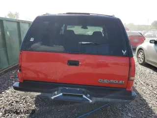 1997 Chevrolet Tahoe with VIN 1GNEK13R2VJ430914, listed as a Copart auction lot 74280024 with 209,824 mi miles and Salvage Title. Bid and sale history available at carsss.com. Image 6.