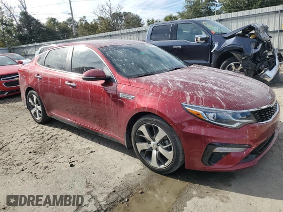 2020 Kia Optima LX with VIN 5XXGT4L39LG449165, listed as a Copart auction lot 41581765 with 42,202 mi miles and Non Repairable. Bid and sale history available at carsss.com. Image 4.