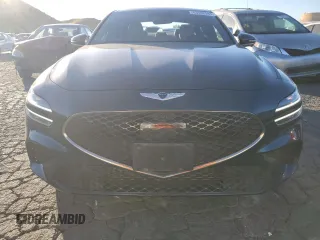 2023 Genesis G70 3.3T with VIN KMTG54TE1PU106881, listed as a Copart auction lot 83988384 with 70,698 mi miles and Salvage Title. Bid and sale history available at DreamBid. Image 5.