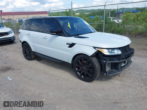 2017 Land Rover Range Rover Sport with VIN SALWR2FE4HA163537, listed as a IAAI auction lot 42530823 with 77,194 mi miles and . Bid and sale history available at DreamBid. Image 1.