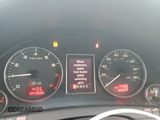 2006 Audi S4 z VIN WAUGL78E06A180465, wystawiony jako Copart lot #86001884 z przebiegiem 180 609 mil mil oraz Szkody całkowita. Historia ofert i sprzedaży dostępna na DreamBid. Obrazek 9.