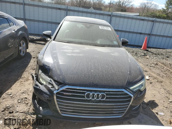 2019 Audi A6 Premium Plus with VIN WAUE8AF21KN128988, listed as a Copart auction lot 45857454 with 59,542 mi miles. Bid and sale history available at carsss.com. Image 5.