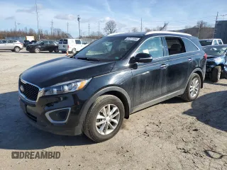 2018 Kia Sorento LX with VIN 5XYPG4A36JG350173, listed as a Copart auction lot 87311554 with 126,131 mi miles and Salvage Title. Bid and sale history available at carsss.com. Image 1.