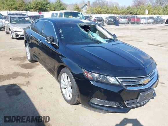 2017 Chevrolet Impala LT with VIN 2G1105S38H9122074, listed as a IAAI auction lot 42009183 with 84,251 mi miles and . Bid and sale history available at DreamBid. Image 6.