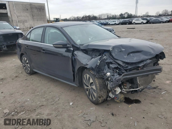 2015 Volkswagen Jetta Sedan Hybrid SEL Premium with VIN 3VW637AJ6FM328270, listed as a Copart auction lot 85991374 with 103,571 mi miles and Salvage Title. Bid and sale history available at carsss.com. Image 4.