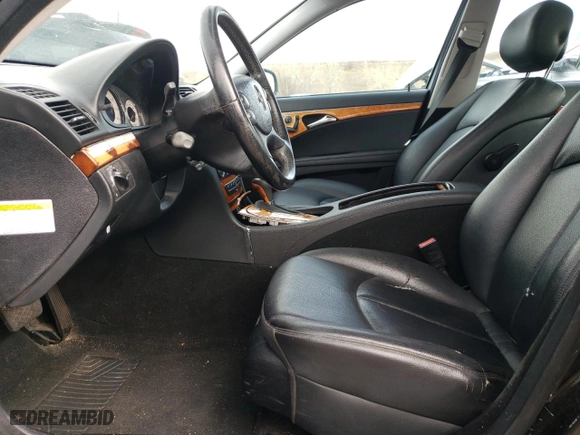 2008 Mercedes-Benz E-Class Luxury 3.5L with VIN WDBUF87X28B255040, listed as a Copart auction lot 50574515 with 168,512 mi miles and Salvage Title. Bid and sale history available at carsss.com. Image 7.