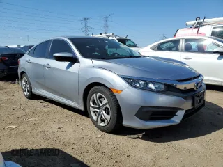 2016 Honda Civic Sedan LX with VIN 2HGFC2F56GH558281, listed as a Copart auction lot 52154715 with 70,092 mi miles and Salvage Title. Bid and sale history available at carsss.com. Image 4.