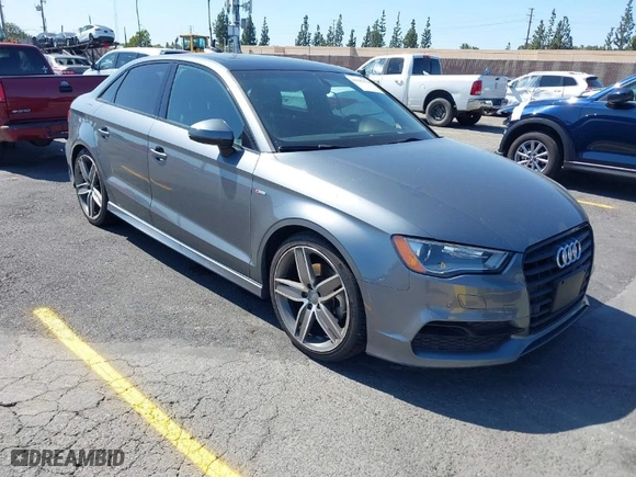 2016 Audi A3 1.8T Premium with VIN WAUA7GFF4G1051667, listed as a IAAI auction lot 41945674 with 101,648 mi miles. Bid and sale history available at carsss.com. Image 1.
