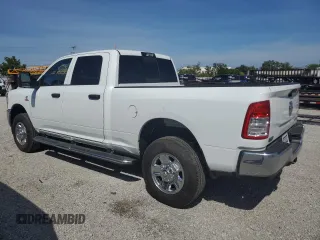 2024 Ram 2500 Tradesman with VIN 3C6UR5CL8RG287887, listed as a Copart auction lot 68363034 with 29 mi miles and Salvage Title. Bid and sale history available at carsss.com. Image 2.