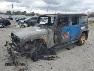 2015 Jeep Wrangler Unlimited Sport RHD with VIN 1C4BJWKG4FL669351, listed as a Copart auction lot 44122795 with Not provided miles and Non repairable. Bid and sale history available at DreamBid. Image 1.