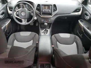 2018 Jeep Cherokee Latitude with VIN 1C4PJLCB5JD595996, listed as a Copart auction lot 57868775 with 135,431 mi miles and Salvage title. Bid and sale history available at DreamBid. Image 8.