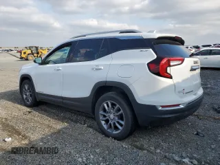 2023 GMC Terrain SLT with VIN 3GKALVEG0PL138041, listed as a Copart auction lot 52721145 with 33,451 mi miles and Salvage title. Bid and sale history available at DreamBid. Image 2.