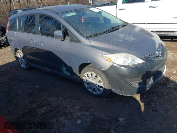 2010 Mazda 5 Sport z VIN JM1CR2W39A0379291, wystawiony jako IAAI lot #41728402 z przebiegiem 159 804 mil mil oraz . Historia ofert i sprzedaży dostępna na DreamBid. Obrazek 1.
