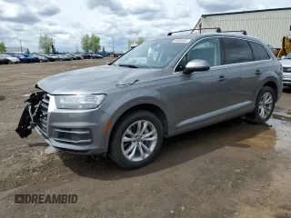 2017 Audi Q7 Premium Plus with VIN WA1LAAF71HD000642, listed as a Copart auction lot 58000585 with 211,715 mi miles and Salvage title. Bid and sale history available at DreamBid. Image 1.