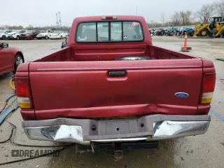 1995 Ford Ranger Splash with VIN 1FTCR10X7SPA51933, listed as a Copart auction lot 81237154 with 217,302 mi miles and Salvage Title. Bid and sale history available at carsss.com. Image 6.