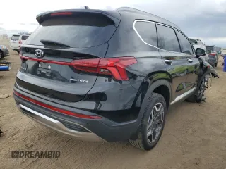 2023 Hyundai Santa Fe Hybrid SEL Premium with VIN 5NMS3DA12PH000154, listed as a Copart auction lot 76742334 with 33,902 mi miles and Salvage Title. Bid and sale history available at carsss.com. Image 3.