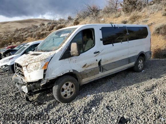 2017 Ford Transit XL z VIN 1FBZX2YM0HKA63450, wystawiony jako Copart lot #47491695 z przebiegiem 160 743 mil mil oraz Szkody całkowita. Historia ofert i sprzedaży dostępna na DreamBid. Obrazek 1.