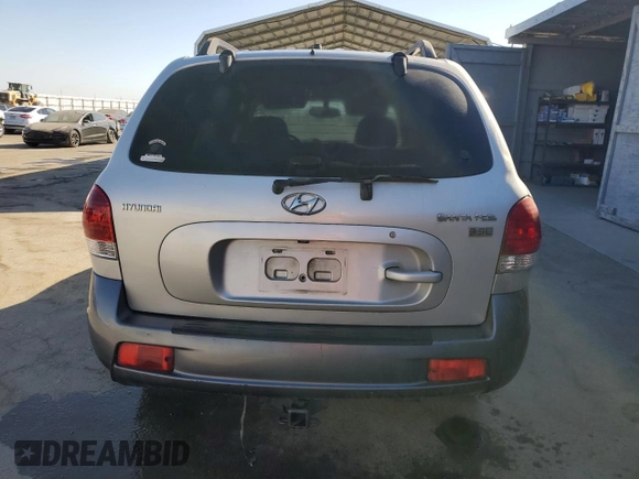 2006 Hyundai Santa Fe GLS with VIN KM8SC13E46U108051, listed as a Copart auction lot 77257554 with 169,059 mi miles and Clean Title. Bid and sale history available at carsss.com. Image 6.