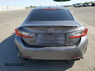2016 Lexus RC 350 F Sport with VIN JTHHE5BC6G5012495, listed as a Copart auction lot 58546685 with 136,405 mi miles and Salvage title. Bid and sale history available at DreamBid. Image 6.