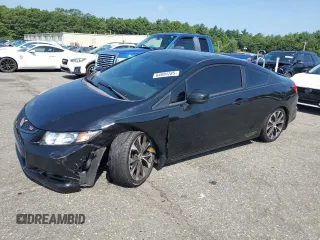 2013 Honda Civic Si with VIN 2HGFG4A53DH701450, listed as a Copart auction lot 64694785 with 207,545 mi miles and Salvage title. Bid and sale history available at DreamBid. Image 1.