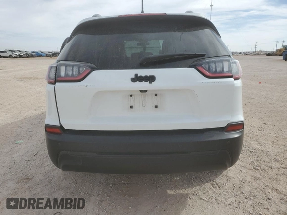 2020 Jeep Cherokee Altitude with VIN 1C4PJLLB2LD511054, listed as a Copart auction lot 45369365 with 119,961 mi miles and Salvage Title. Bid and sale history available at carsss.com. Image 6.