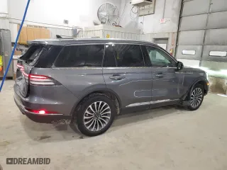 2024 Lincoln Aviator Reserve with VIN 5LM5J7XC2RGL07825, listed as a Copart auction lot 41848285 with 2,947 mi miles and Salvage Title. Bid and sale history available at carsss.com. Image 3.