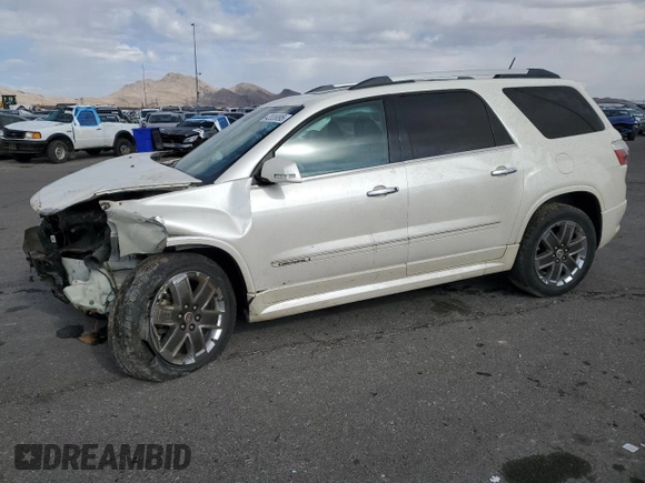 2011 GMC Acadia Denali with VIN 1GKKVTED4BJ221805, listed as a Copart auction lot 42036895 with 198,561 mi miles and Salvage Title. Bid and sale history available at carsss.com. Image 1.