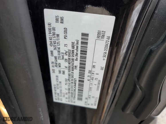 2020 Ford Transit Passenger Wagon XL with VIN 1FBAX2C86LKA40321, listed as a Copart auction lot 44990275 with 156,209 mi miles and Clean Title. Bid and sale history available at carsss.com. Image 13.