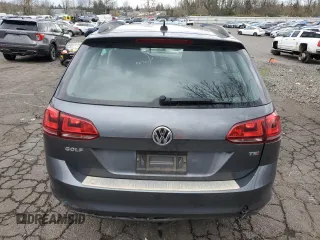 2016 Volkswagen Golf SportWagen TSI S with VIN 3VWC17AU1GM502704, listed as a Copart auction lot 86212264 with 97,142 mi miles and Salvage Title. Bid and sale history available at carsss.com. Image 6.