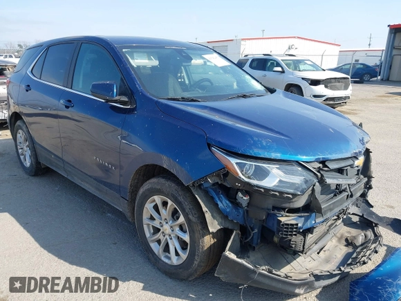 2021 Chevrolet Equinox LT z VIN 2GNAXKEV7M6146688, wystawiony jako IAAI lot #41542451 z przebiegiem 177 859 mil mil oraz . Historia ofert i sprzedaży dostępna na DreamBid. Obrazek 1.
