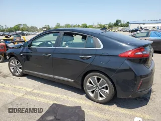 2017 Hyundai Ioniq Limited z VIN KMHC85LC4HU021247, wystawiony jako Copart lot #59724515 z przebiegiem Nie podano mil oraz Szkoda całkowita • Salvage title. Historia ofert i sprzedaży dostępna na DreamBid. Obrazek 2.