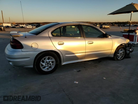 2004 Pontiac Grand Am SE1 with VIN 1G2NF52E44M557796, listed as a Copart auction lot 84399234 with 99,241 mi miles and Salvage Title. Bid and sale history available at carsss.com. Image 3.