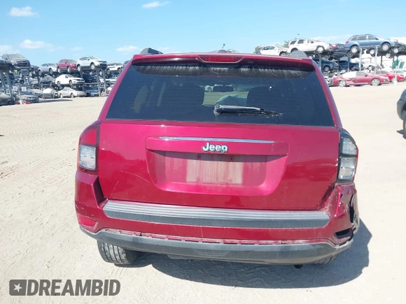 2017 Jeep Compass Sport SE с VIN 1C4NJCBA2HD166955, выставлен на аукционе IAAI как лот 42167650 с пробегом 72 813 миль миль и . История ставок и продаж доступна на DreamBid. Изображение 16.
