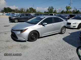 2024 Toyota Corolla LE with VIN 5YFB4MDE5RP195459, listed as a Copart auction lot 55408195 with 22,261 mi miles and Salvage title. Bid and sale history available at DreamBid. Image 1.