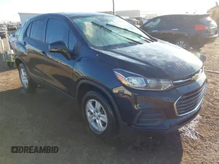 2022 Chevrolet Trax LS with VIN KL7CJNSM9NB550474, listed as a IAAI auction lot 41619498 with 96,372 mi miles. Bid and sale history available at carsss.com. Image 1.