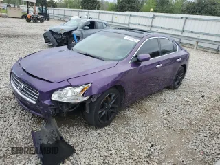 2009 Nissan Maxima 3.5 S with VIN 1N4AA51E89C821650, listed as a Copart auction lot 51998925 with 161,433 mi miles and Salvage Title. Bid and sale history available at carsss.com. Image 1.