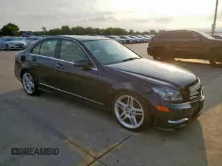 2014 Mercedes-Benz C 250 Sport with VIN WDDGF4HB5EG253474, listed as a Copart auction lot 59246965 with 166,078 mi miles and Clean title. Bid and sale history available at DreamBid. Image 4.